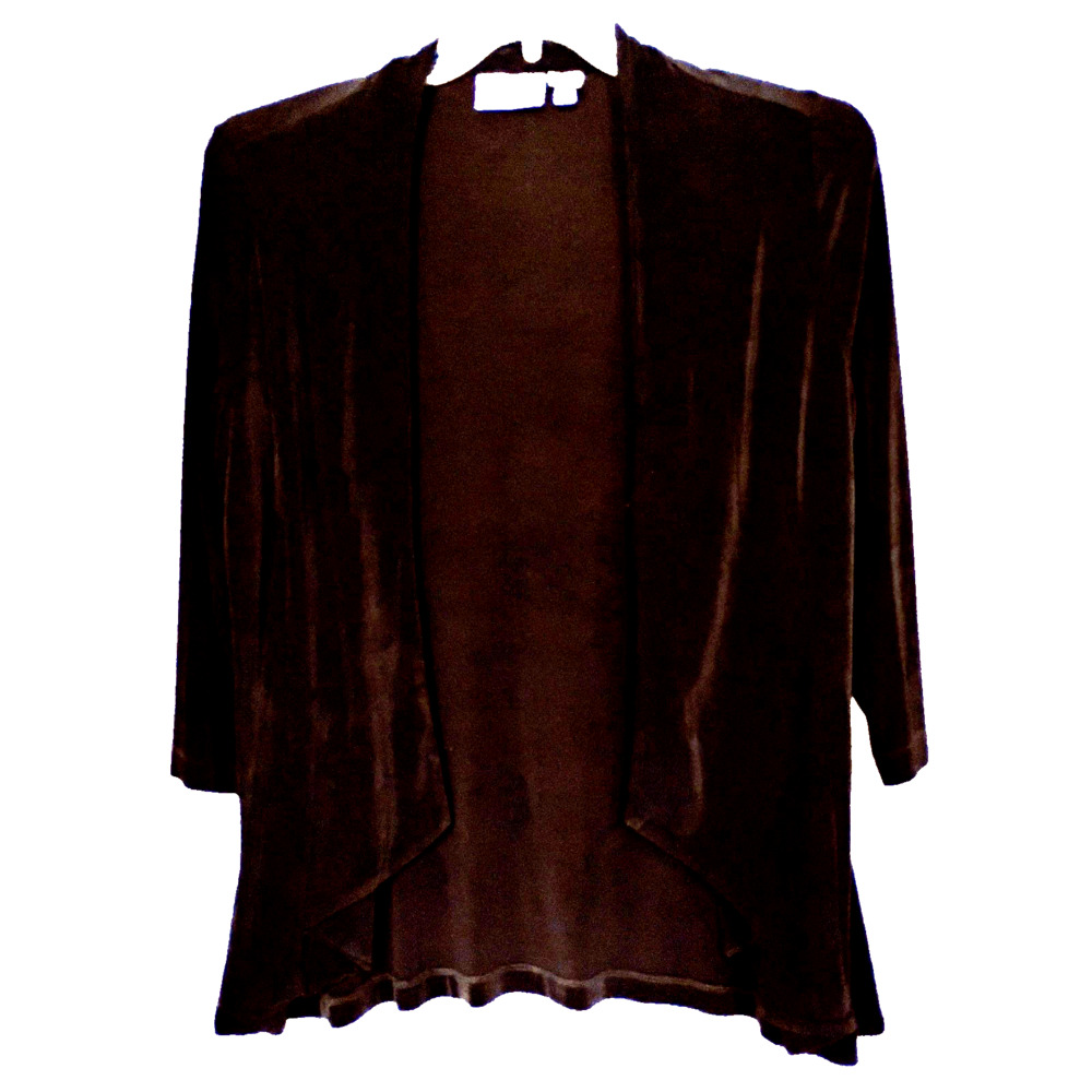 Chico's Traveler Open Front Cardigan ~ Size 1 (8-10)